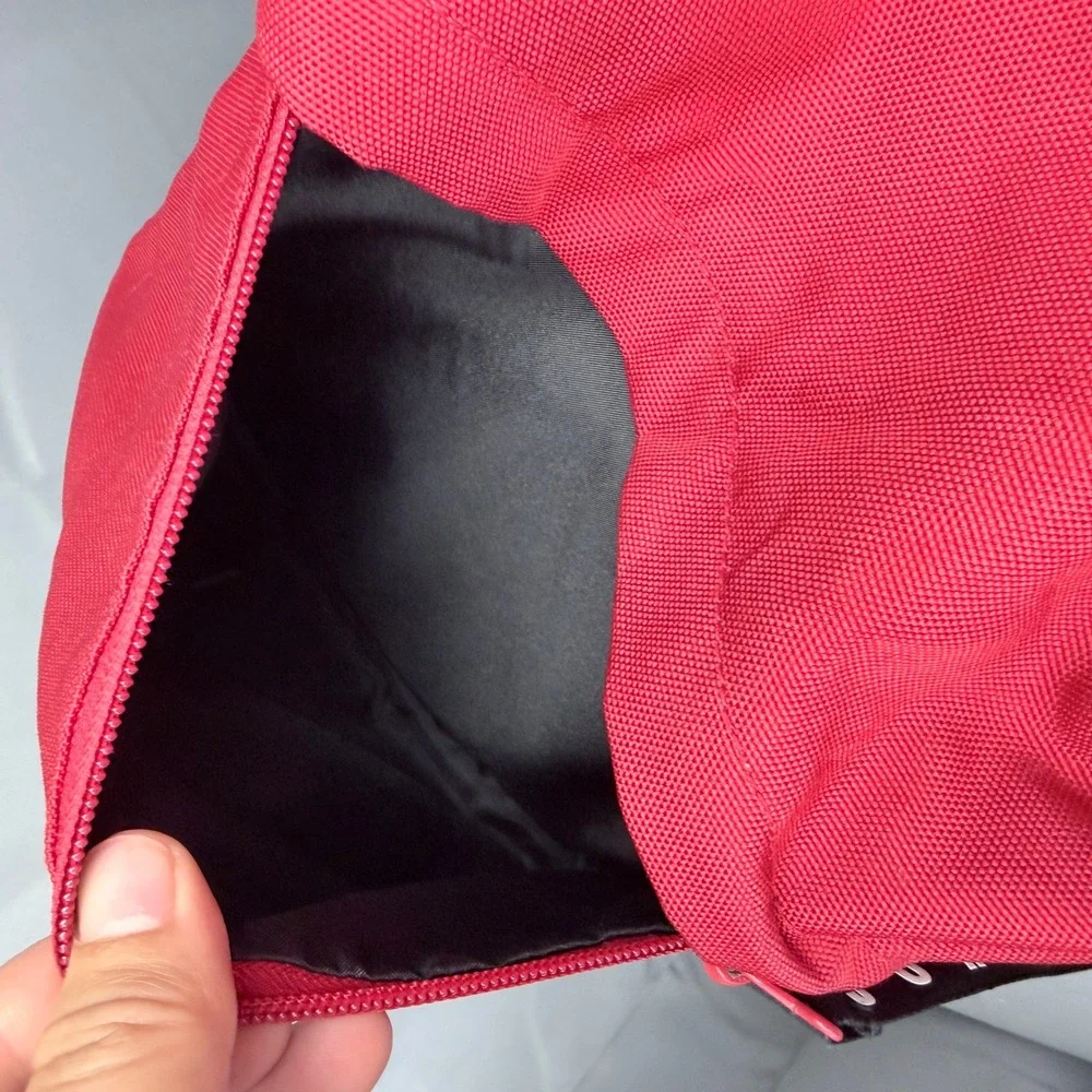 Jordan Jumpman Backpack Red Black 9A0172-KR5 Athletic School Gym Bag